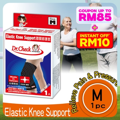DR.CHECK Elastic Knee Support M 1pcs