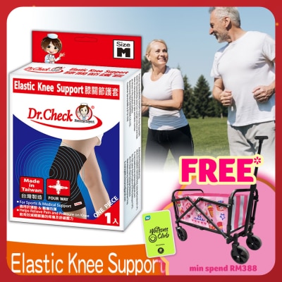 DR.CHECK Elastic Knee Support M 1pcs