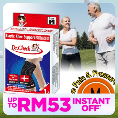 DR.CHECK Elastic Knee Support M 1pcs