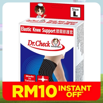 DR.CHECK Elastic Knee Support Size L 1pcs
