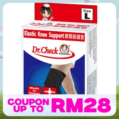DR.CHECK Elastic Knee Support Size L 1pcs