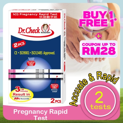 DR.CHECK Dr.Check HCG R/Test Strips 2s