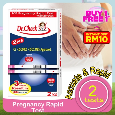 DR.CHECK Dr.Check HCG R/Test Strips 2s