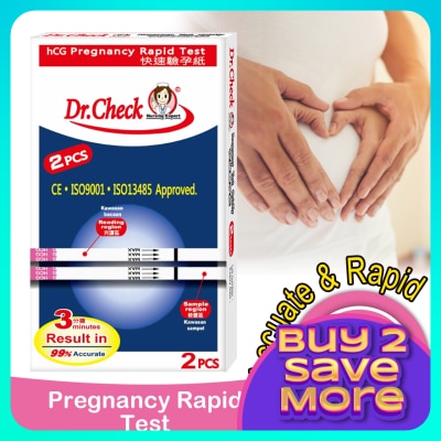 DR.CHECK Dr.Check HCG R/Test Strips 2s