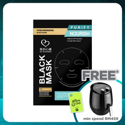 MY SCHEMING Pore-Minimizing Black Mask 5's