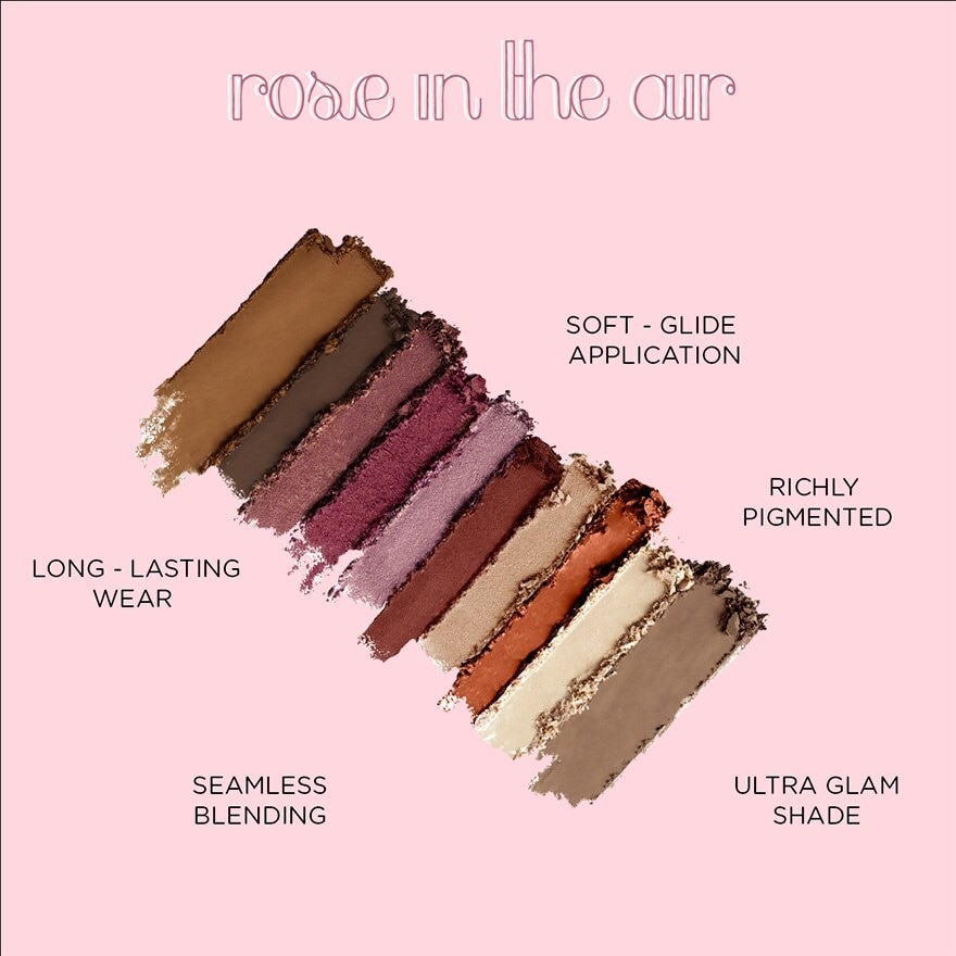 Color Icon 10 Pan Palette Rose In The Air E758