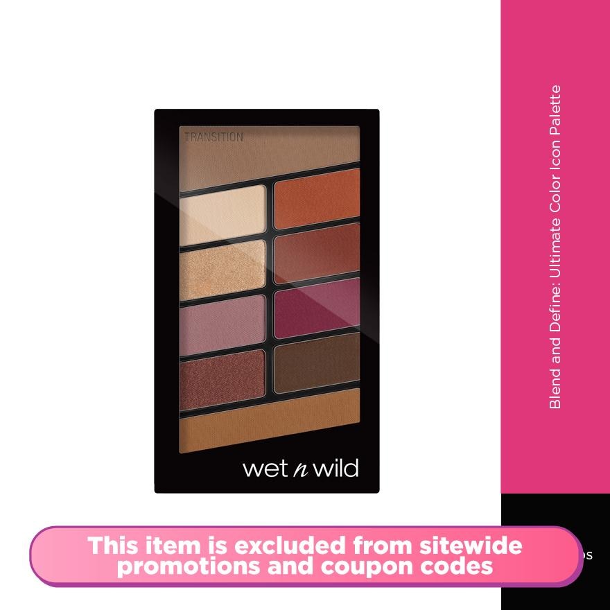 Color Icon 10 Pan Palette Rose In The Air E758