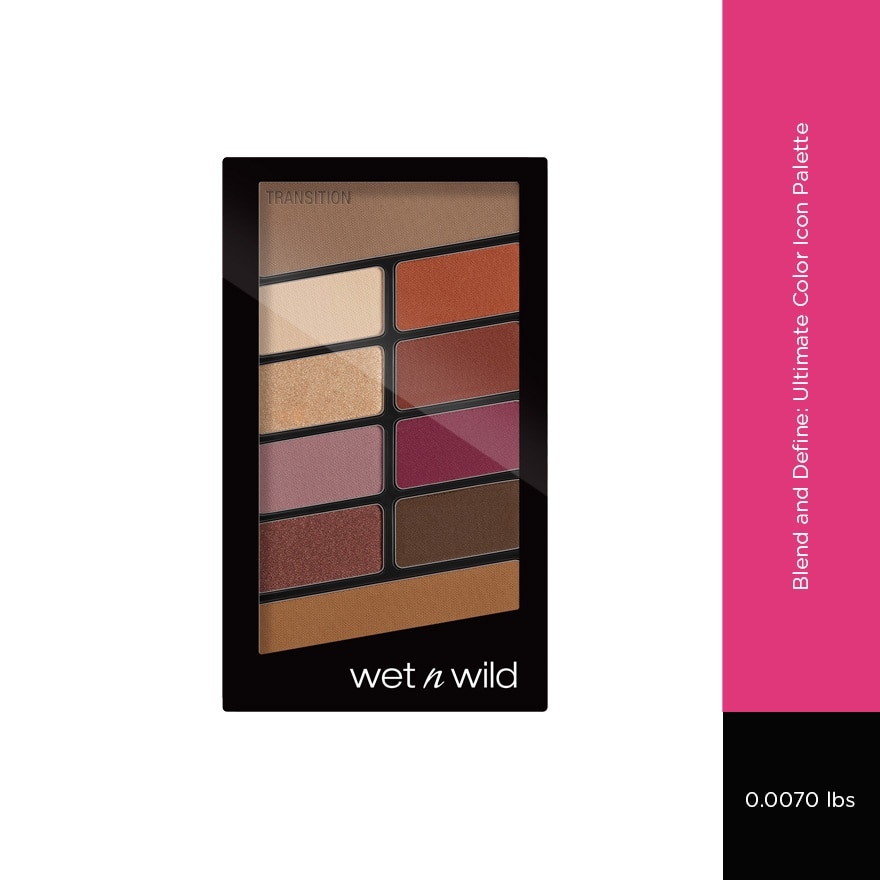 Color Icon 10 Pan Palette Rose In The Air E758