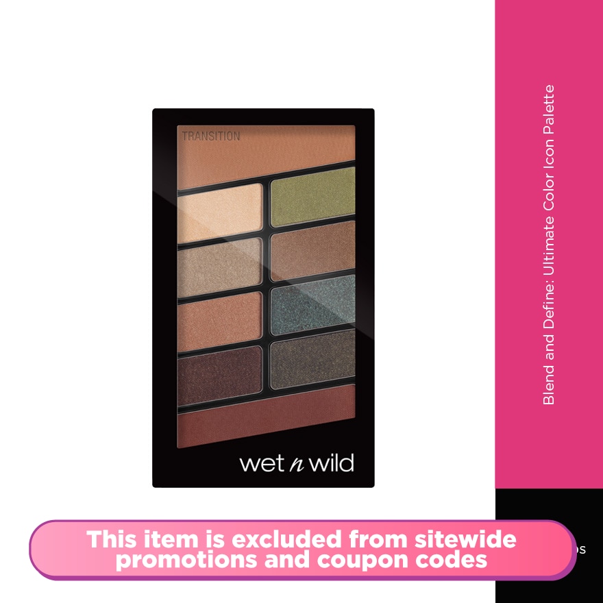 WET N WILD Color Icon 10 Pan Palette