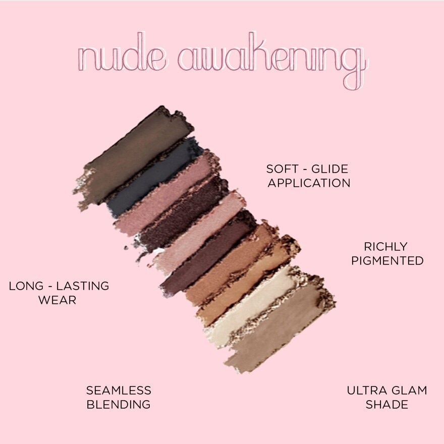 Color Icon 10 Pan Palette Nude Awakening E757A