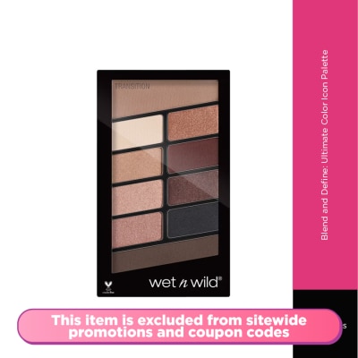 WET N WILD Color Icon 10 Pan Palette Nude Awakening E757A