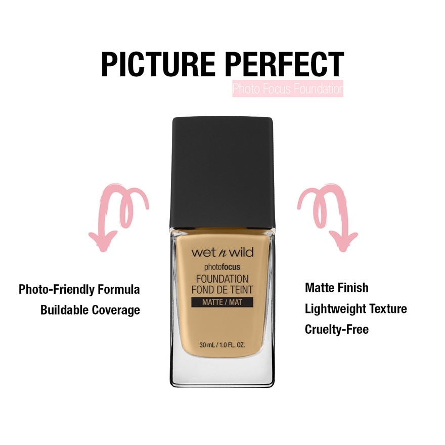Photo Focus Foundation Golden Beige E368C