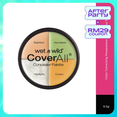 WET N WILD Coverall Concealer Palette Color Commentary E61462