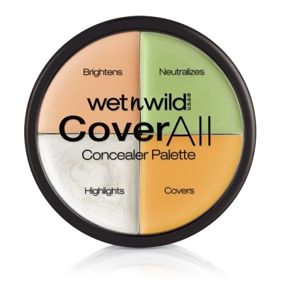 WET N WILD COVERALL CONCEALER PALETTE COLOR COMMENTARY E61462