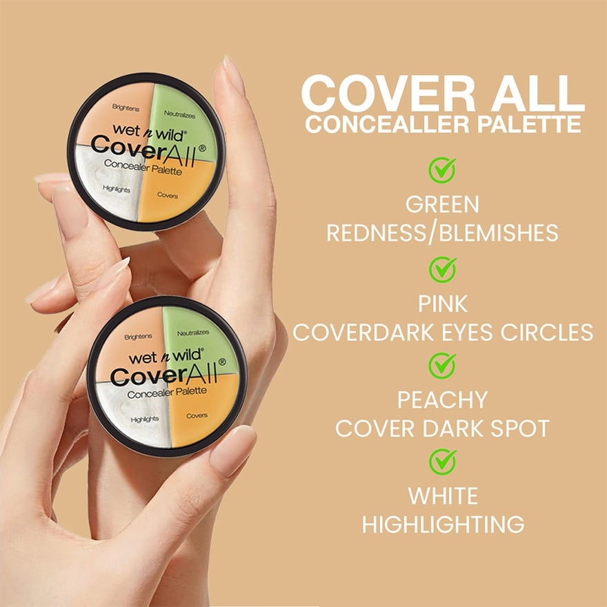 Coverall Concealer Palette Color Commentary E61462