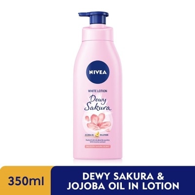 NIVEA White Dewy Sakura & Jojoba Oil Body Lotion 350ml