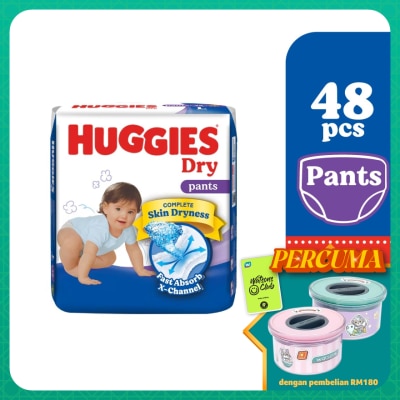 HUGGIES HUGGIES Dry Pants Diapers L 48s