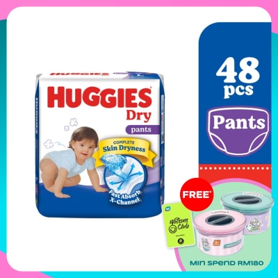 HUGGIES HUGGIES Dry Pants Diapers L 48s