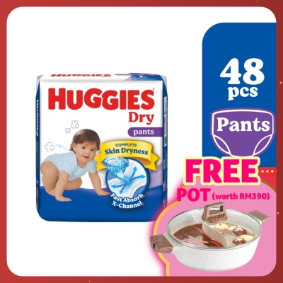 HUGGIES HUGGIES Dry Pants Diapers L 48s