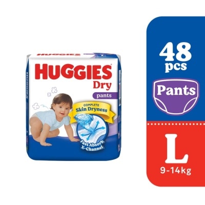 HUGGIES HUGGIES Dry Pants Diapers L 48s