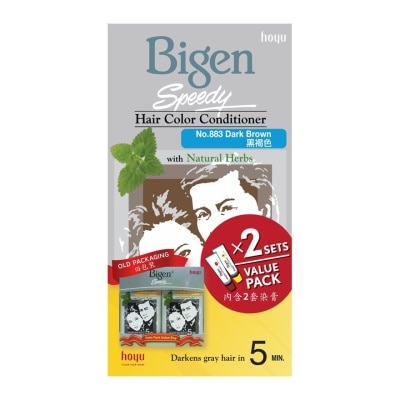 BIGEN Speedy 883 Dark Brown Twin Pack