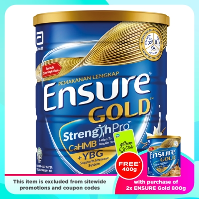 ENSURE Gold Vanilla Ybg 800g Adult Complete Nutrition image