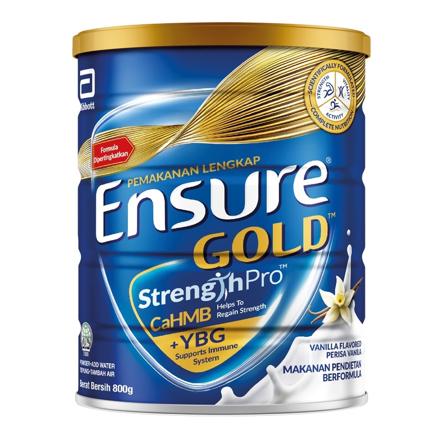 Gold Vanilla Ybg 800g - Adult Complete Nutrition