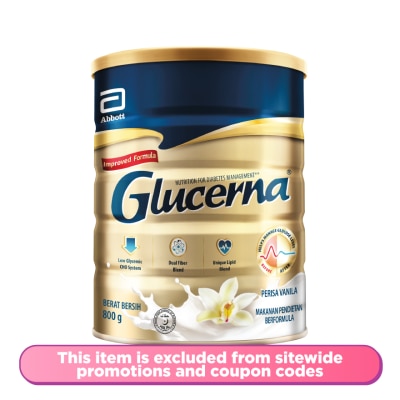 GLUCERNA Triple Care Vanilla 800g (Expired Feb/2026)