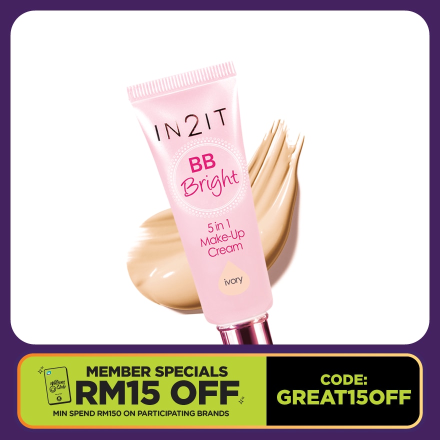 BB Bright 5 in 1 Make-up Cream Ivory 1's