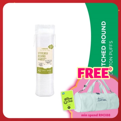 WATSONS Stitched Round Cotton Puffs 80s