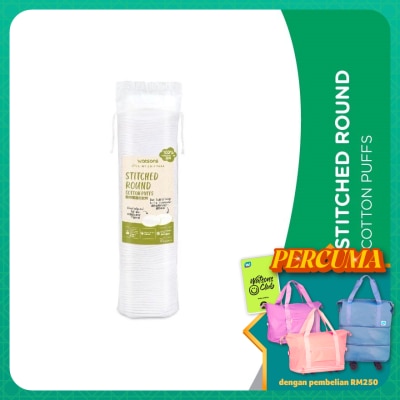 WATSONS - Stitched Round Cotton Puffs 80s