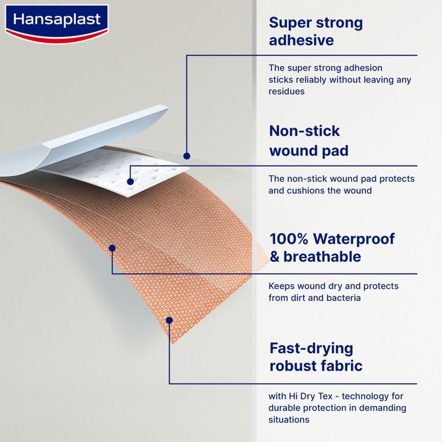 Extra Tough Waterproof Plaster 16's image