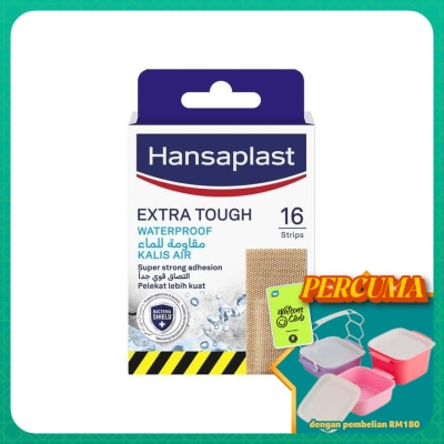 HANSAPLAST - Extra Tough Waterproof Plaster 16's