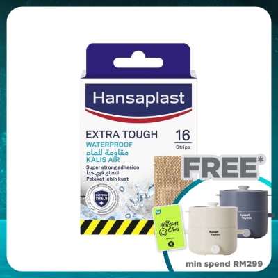 HANSAPLAST Extra Tough Waterproof Plaster 16's