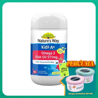 NATURE'S WAY Kid's A+ Omega 3 Fish Oil 50's