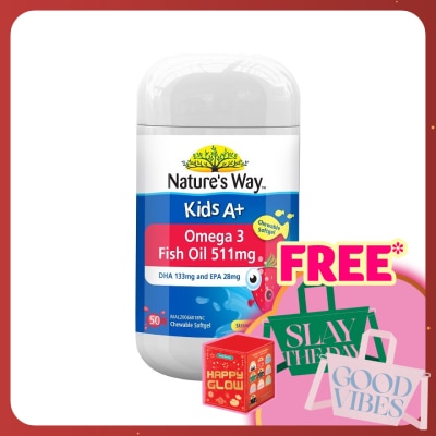 NATURE'S WAY Kid's A+ Omega 3 Fish Oil 50's