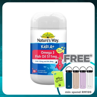 NATURE'S WAY Kid's A+ Omega 3 Fish Oil 50's