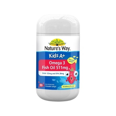 NATURE'S WAY Kid's A+ Omega 3 Fish Oil 50's