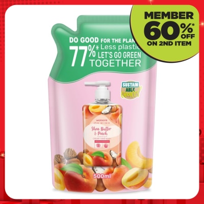 WATSONS Shea Butter & Peach Scented Cream Hand Soap