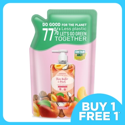 WATSONS Shea Butter & Peach Scented Cream Hand Soap