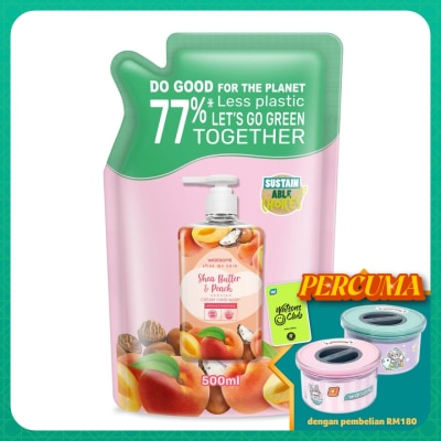 WATSONS Shea Butter & Peach Scented Cream Hand Soap