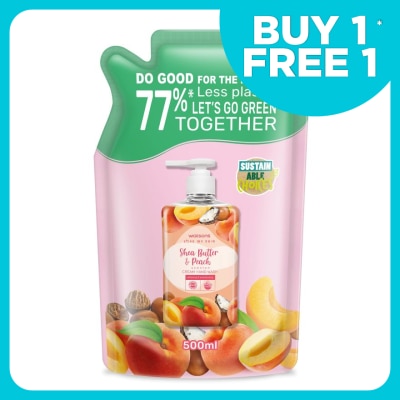WATSONS Shea Butter & Peach Scented Cream Hand Soap