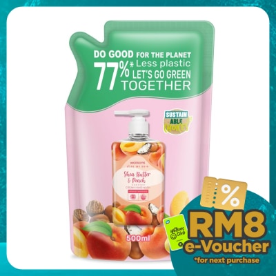 WATSONS Shea Butter & Peach Scented Cream Hand Soap