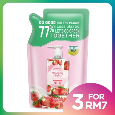WATSONS Strawberry & Yoghurt Scented H/Soap Cream
