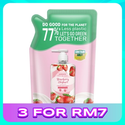 WATSONS Strawberry & Yoghurt Scented H/Soap Cream