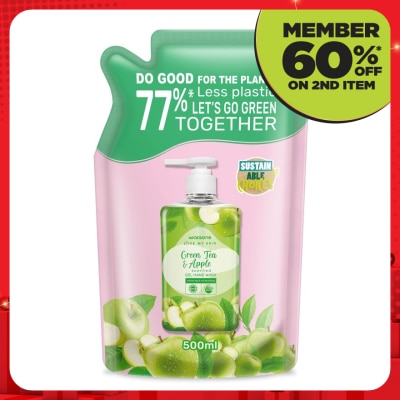 WATSONS Green Tea & Apple Scented Gel H/Soap