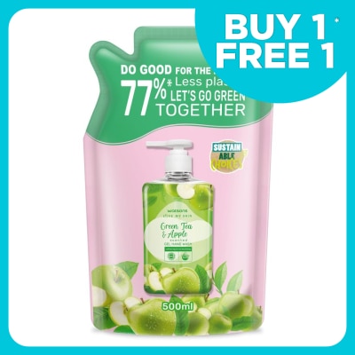 WATSONS Green Tea & Apple Scented Gel H/Soap