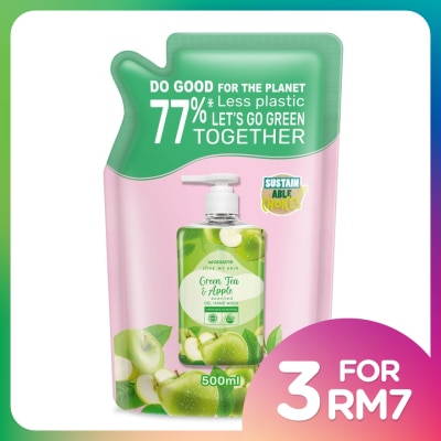 WATSONS Green Tea & Apple Scented Gel H/Soap