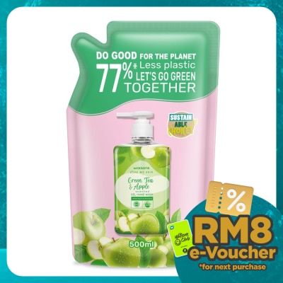 WATSONS Green Tea & Apple Scented Gel H/Soap
