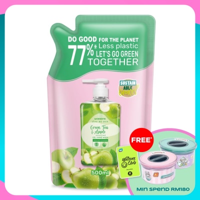 WATSONS Green Tea & Apple Scented Gel H/Soap